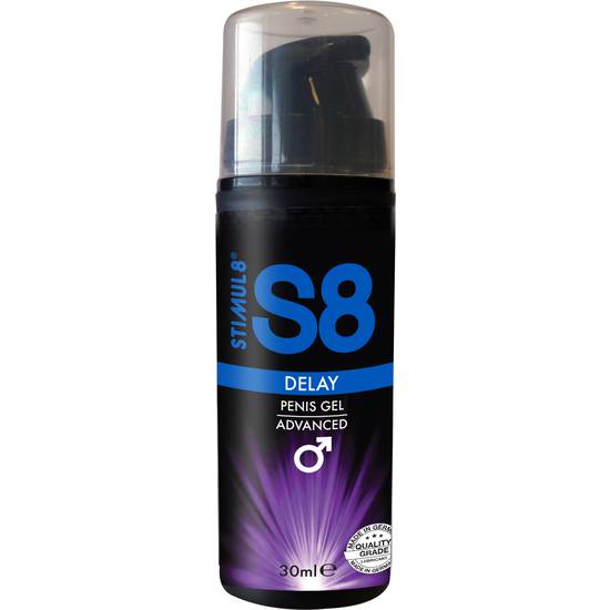 S8 GEL RETARDANTE MASCULINO 30ML - Cosmética Erótica Cremas Retardantes - Sex Shop ARTICULOS EROTICOS