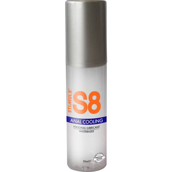 S8 LUBRICANTE ANAL BASE DE AGUA EFECTO FRÍO 50ML - Lubricantes Anales Cosmetica Erótica - Sex Shop ARTICULOS EROTICOS