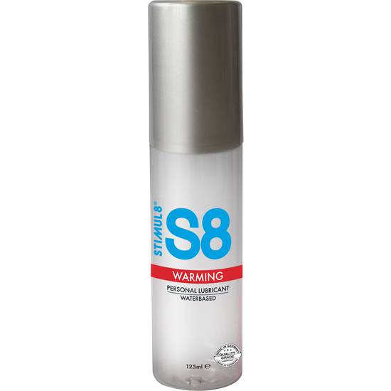 S8 LUBRICANTE BASE DE AGUA EFECTO CALOR 125ML - Cosmética Erótica con Efecto Calor - Sex Shop ARTICULOS EROTICOS