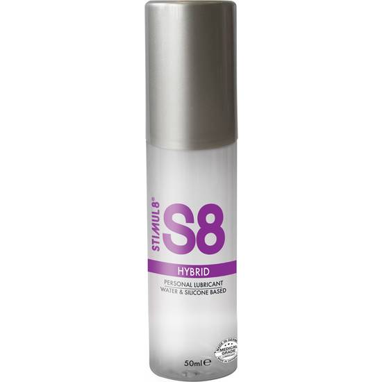 S8 LUBRICANTE HIBRIDO 50ML - Cosmética Erótica con Base de Agua - Sex Shop ARTICULOS EROTICOS