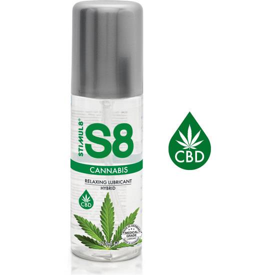 S8 LUBRICANTE HÍBRIDO CANNABIS 125ML - Cosmetica Erótica Aceites Aromáticos - Sex Shop ARTICULOS EROTICOS