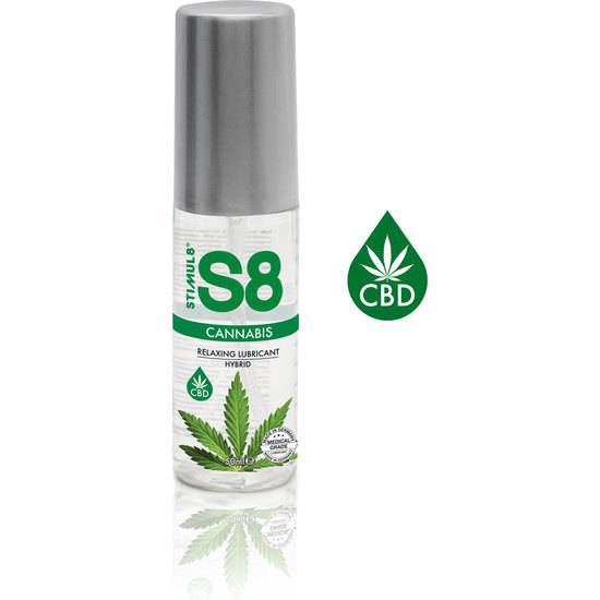 S8 LUBRICANTE HÍBRIDO CANNABIS 50ML - Cosmetica Erótica Aceites Aromáticos - Sex Shop ARTICULOS EROTICOS