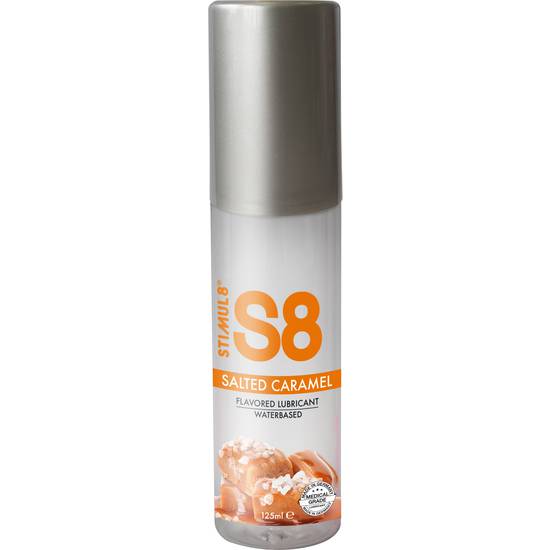 S8 LUBRICANTE SABORES 125ML - CARAMELO - Cosmética Erótica con sabores - Sex Shop ARTICULOS EROTICOS