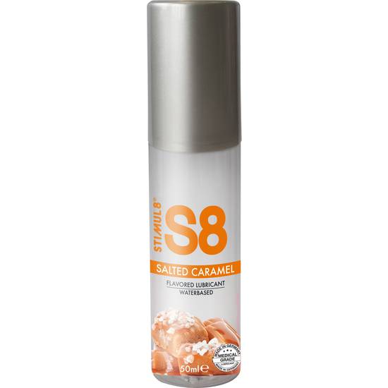 S8 LUBRICANTE SABORES 50ML - CARAMELO - Cosmética Erótica con sabores - Sex Shop ARTICULOS EROTICOS