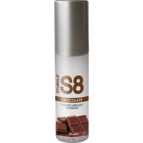 S8 LUBRICANTE SABORES 50ML - CHOCOLATE - Cosmética Erótica con sabores - Sex Shop ARTICULOS EROTICOS