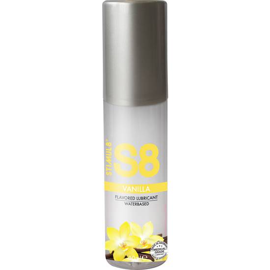 S8 LUBRICANTE SABORES 50ML - VAINILLA - Cosmética Erótica con sabores - Sex Shop ARTICULOS EROTICOS