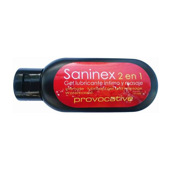 SANINEX GEL LUBRICANTE INTIMO PROVOCATIVE 120 ML - Cosmética Erótica con Base de Agua - Sex Shop ARTICULOS EROTICOS