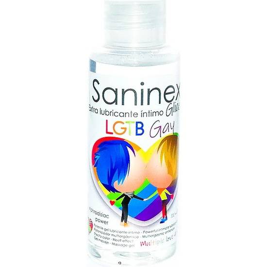 SANINEX GLICEX LGTB GAY 4 IN 1 - 100ML - Cosmética Erótica Varios - Sex Shop ARTICULOS EROTICOS