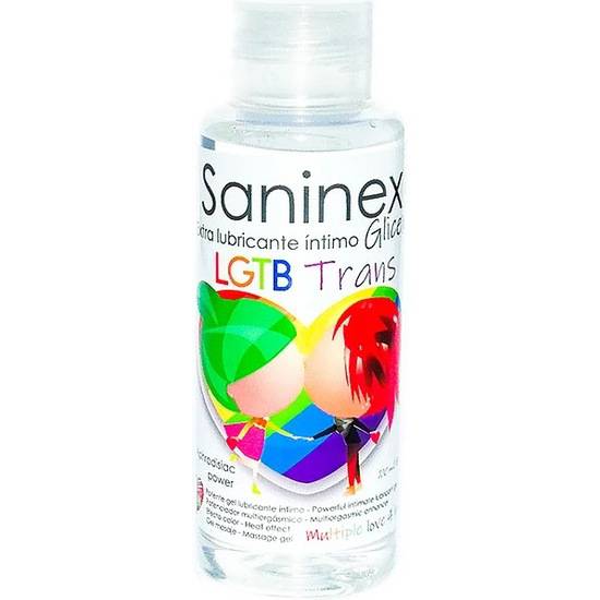 SANINEX GLICEX LGTB  TRANS 4 IN 1 - 100ML - Cosmética Erótica Varios - Sex Shop ARTICULOS EROTICOS
