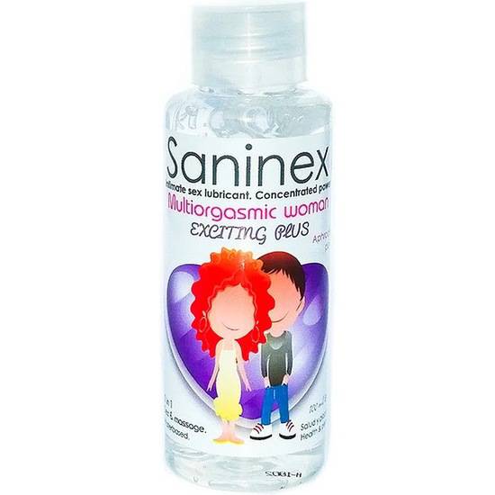 SANINEX MULTIORGASMIC WOMAN EXCITING PLUS 100ML - Cosmética Erótica con Base de Agua - Sex Shop ARTICULOS EROTICOS