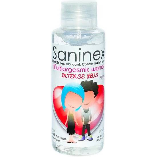 SANINEX MULTIORGASMIC WOMAN INTENSE PLUS 100ML - Cosmética Erótica con Base de Agua - Sex Shop ARTICULOS EROTICOS