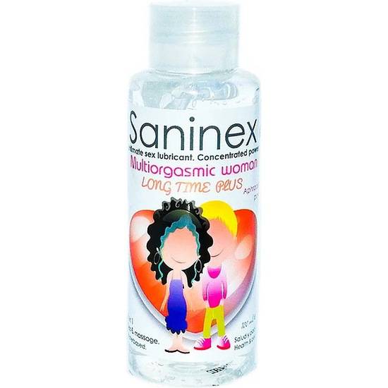 SANINEX MULTIORGASMIC WOMAN LONG TIME PLUS 100ML - Cosmética Erótica con Base de Agua - Sex Shop ARTICULOS EROTICOS