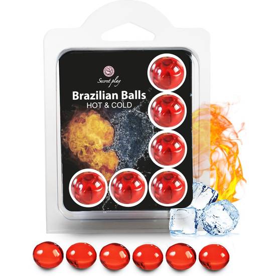 SECRET PLAY SET 6 BRAZILIAN BALLS EFECTO HOT & COLD - Cosmética Erótica Varios - Sex Shop ARTICULOS EROTICOS