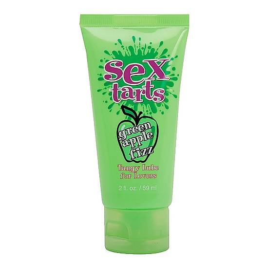 SEX TARTS LUBE, LUBRICANTE MANZANA - 59ML - Cosmética Erótica con sabores - Sex Shop ARTICULOS EROTICOS