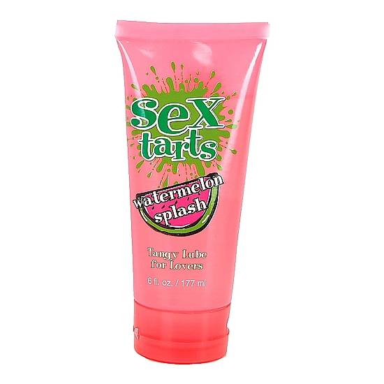 SEX TARTS LUBE, LUBRICANTE SANDÍA - 177ML - Cosmética Erótica con sabores - Sex Shop ARTICULOS EROTICOS