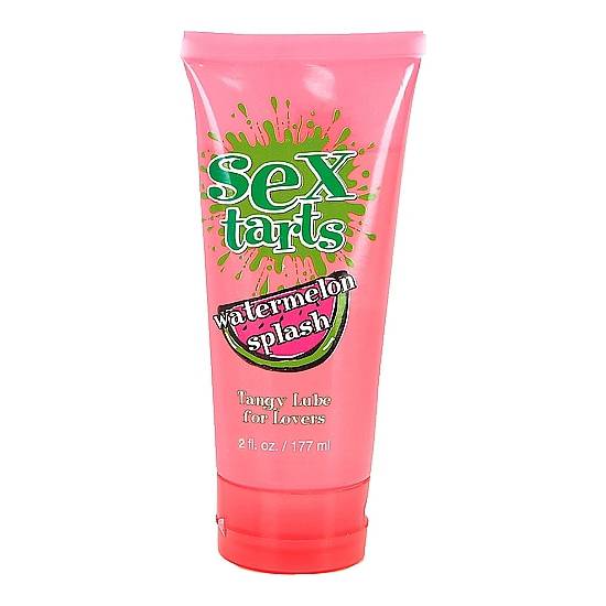 SEX TARTS LUBE, LUBRICANTE SANDÍA - 59ML - Cosmética Erótica con sabores - Sex Shop ARTICULOS EROTICOS