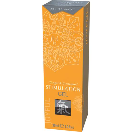 SHIATSU GEL ESTIMULANTE GENGIBRE Y CANELA 30ML - Cosmetica Erótica Aceites Aromáticos - Sex Shop ARTICULOS EROTICOS