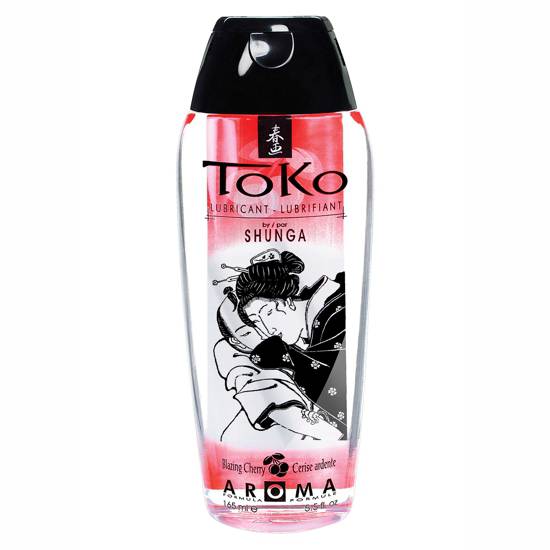 SHUNGA TOKO AROMA LUBRICANTE CEREZA ARDIENTE - Cosmética Erótica con sabores - Sex Shop ARTICULOS EROTICOS