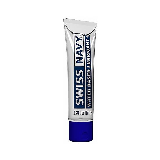 SWISS NAVY LUBRICANTE BASE DE AGUA - 10ML - Cosmética Erótica con Base de Agua - Sex Shop ARTICULOS EROTICOS