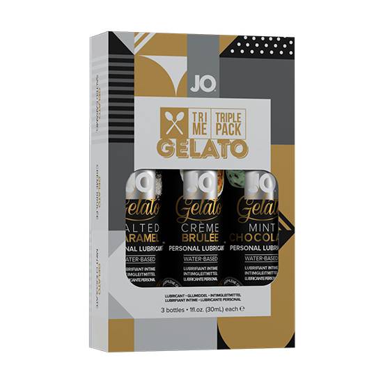 SYSTEM JO - PACK DE 3 LUBRICANTES GELATO - Cosmética Erótica Varios - Sex Shop ARTICULOS EROTICOS