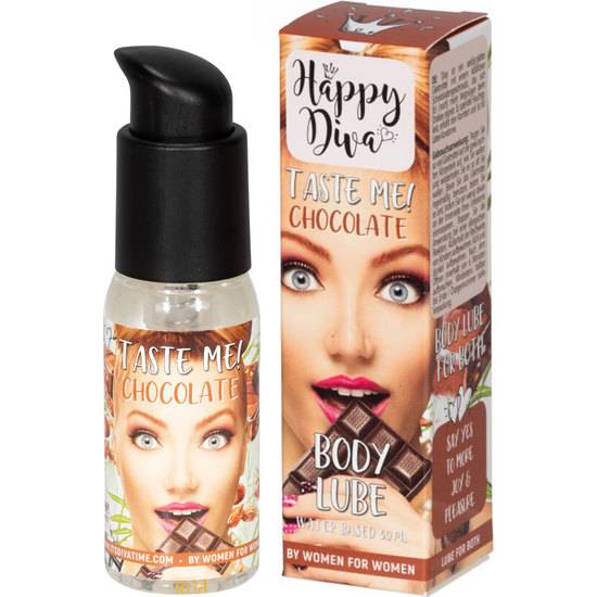 TASTE ME BODY LUBRICANTE 50ML - CHOCOLATE - Cosmetica Erótica Aceites Aromáticos - Sex Shop ARTICULOS EROTICOS