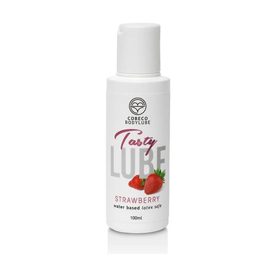 TASTY LUBRICANTE FRESA 100ML - Cosmética Erótica con sabores - Sex Shop ARTICULOS EROTICOS