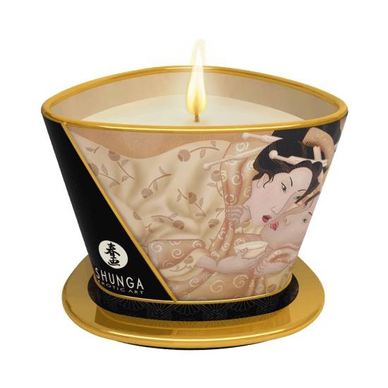 SHUNGA VELA DE MASAJE DESEO DE VAINILLA 170 ML - Afrodisiácos Velas - Sex Shop ARTICULOS EROTICOS