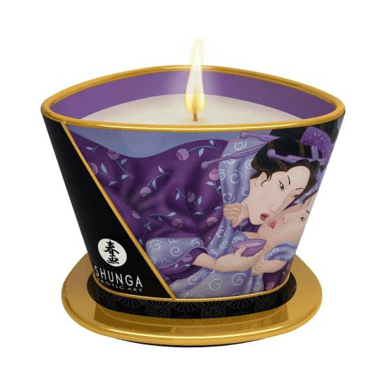 SHUNGA VELA DE MASAJE FRUTAS EXOTICAS 170 ML - Afrodisiácos Velas - Sex Shop ARTICULOS EROTICOS