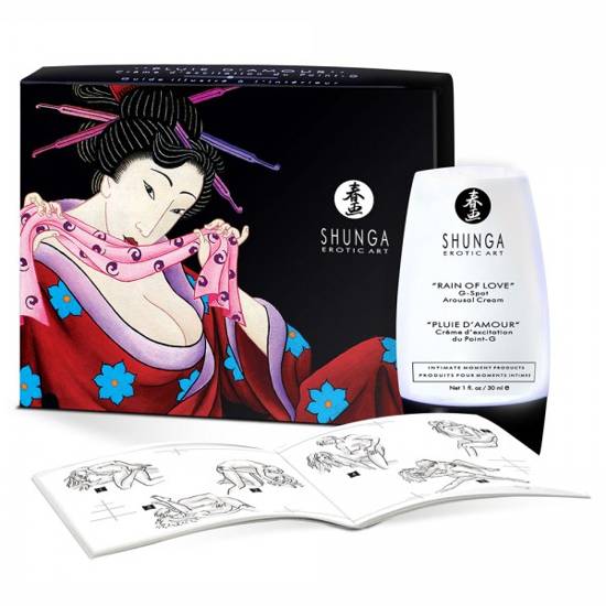 SHUNGA LLUVIA DE AMOR CREMA ESTIMULANTE DEL PUNTO G - Cosmética Erótica Cremas Femeninas - Sex Shop ARTICULOS EROTICOS