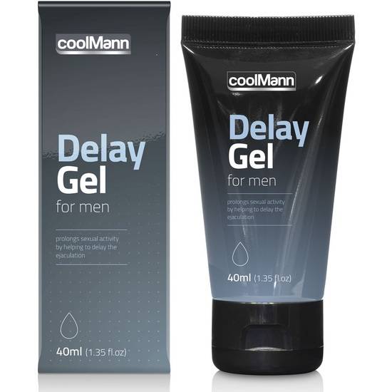 COOLMANN GEL RETARDANTE 40ML - Cosmética Erótica Cremas Retardantes - Sex Shop ARTICULOS EROTICOS