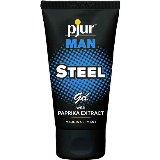 PJUR MAN STEEL GEL 50ML TUBE - Cosmética Erótica Cremas Masculinas - Sex Shop ARTICULOS EROTICOS