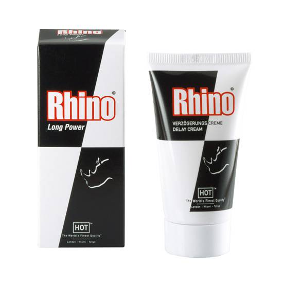 HOT RHINO CREMA RETARDANTE - Cosmética Erótica Cremas Retardantes - Sex Shop ARTICULOS EROTICOS