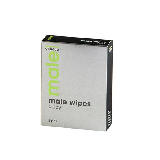 MALE TOALLITAS RETARDANTES PARA EL HOMBRE - Cosmética Erótica Cremas Retardantes - Sex Shop ARTICULOS EROTICOS