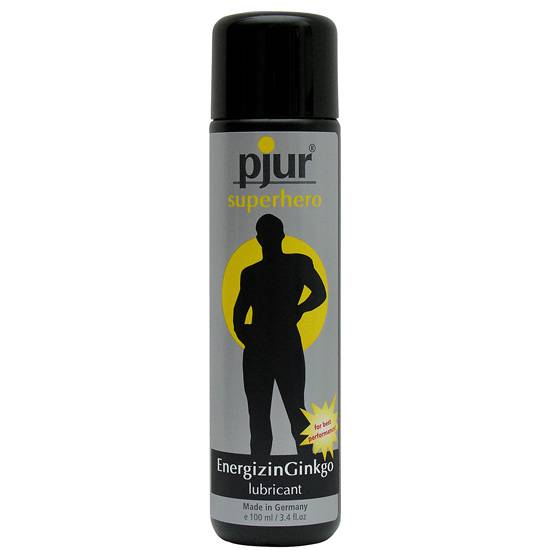 PJUR SUPERHERO LUBRICANTE RETARDANTE 100 ML - Cosmética Erótica Cremas Retardantes - Sex Shop ARTICULOS EROTICOS