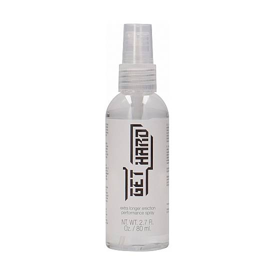 GET HARD - SPRAY PARA LA ERECCIÓN 80ML - Cosmética Erótica Cremas Vigorizantes - Sex Shop ARTICULOS EROTICOS