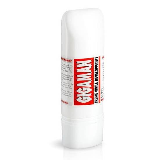 GIGAMAN CREMA PARA EL AUMENTO DE LA VIRILIDAD - Cosmética Erótica Cremas Vigorizantes - Sex Shop ARTICULOS EROTICOS