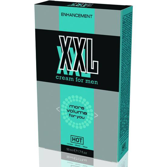 HOT XXL CREMA VIGORIZANTE PARA ÉL - 50ML - Cosmética Erótica Cremas Vigorizantes - Sex Shop ARTICULOS EROTICOS