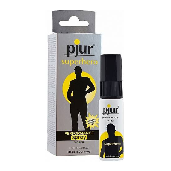 PJUR SUPERHERO - SPRAY - 20ML - Cosmética Erótica Cremas Vigorizantes - Sex Shop ARTICULOS EROTICOS