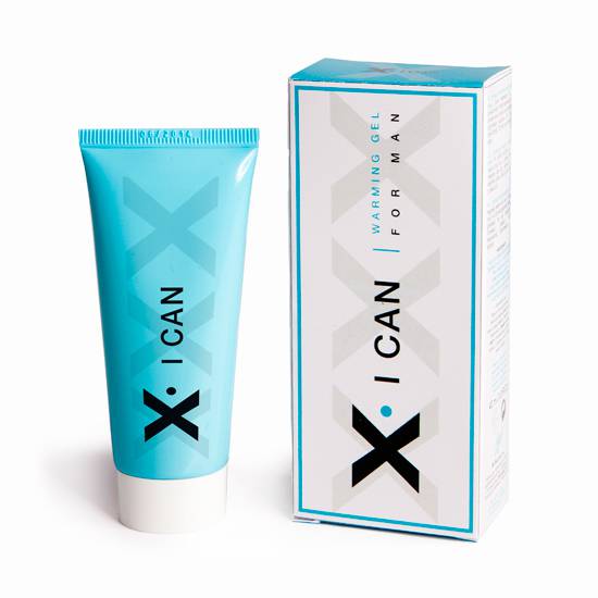 X I CAN CREMA EFECTO CALOR PARA EL PENE - Cosmética Erótica Cremas Vigorizantes - Sex Shop ARTICULOS EROTICOS