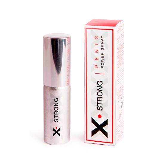 X STRONG POTENTE STRAY PARA EL PENE - Cosmética Erótica Cremas Vigorizantes - Sex Shop ARTICULOS EROTICOS