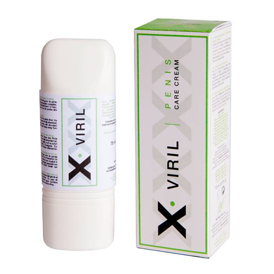 X VIRIL CREMA CUIDADO PARA EL PENE - Cosmética Erótica Cremas Vigorizantes - Sex Shop ARTICULOS EROTICOS