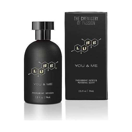 LURE BLACK LABEL FOR YOU & ME PERFUME FEROMONAS UNISEX 74ML - Afrodisiácos Perfumes - Sex Shop ARTICULOS EROTICOS