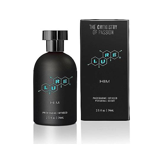 LURE BLACK LABEL PARA ÉL, PERFUME DE FEROMONAS - 74ML - Afrodisiácos Perfumes - Sex Shop ARTICULOS EROTICOS