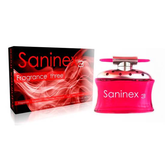 SANINEX 3 FRAGANCIA PERFUME UNISEX 100 ML - Afrodisiácos Perfumes - Sex Shop ARTICULOS EROTICOS