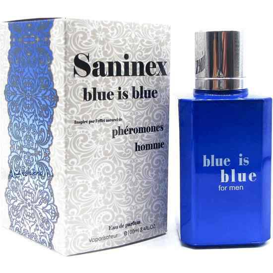SANINEX PERFUME PHÉROMONES BLUE IS BLUE MEN - Afrodisiácos Perfumes - Sex Shop ARTICULOS EROTICOS