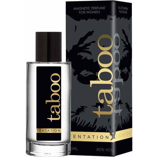 TABOO TENTATION  PERFUME CON FEROMONAS PARA ELLA 50ML - Afrodisiácos Perfumes - Sex Shop ARTICULOS EROTICOS