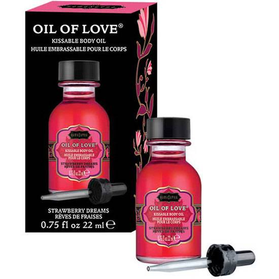 OIL OF LOVE  SUEÑOS DE FRESA - 22ML - Afrodisiácos Lociones - Sex Shop ARTICULOS EROTICOS