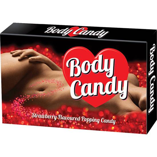 BODY CANDY - POLVOS ESTALLIDOS SABOR FRESA - Decoración Eróticas - Sex Shop ARTICULOS EROTICOS