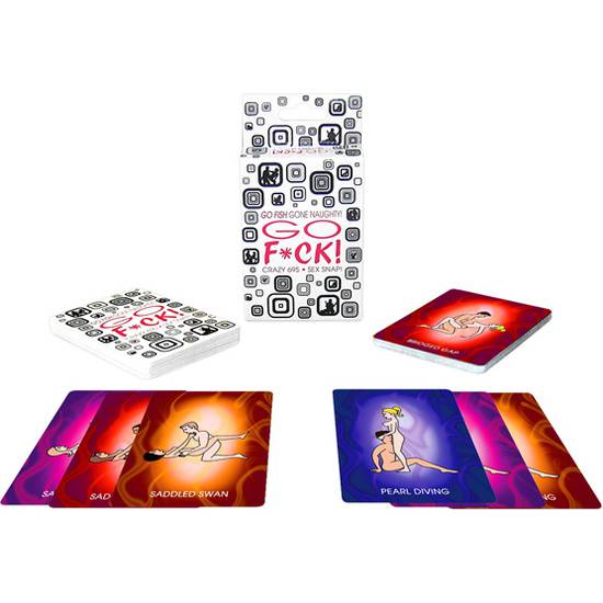 KHEPER GAMES - GO FUCK CARD JUEGO DE CARTAS - Juegos en grupo - SEXSHOP