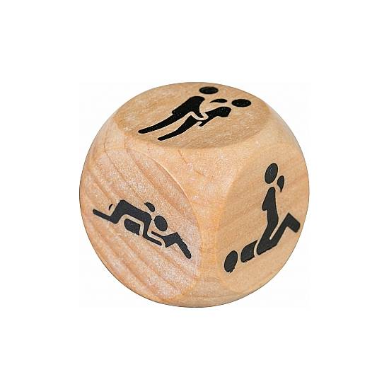 SEX POSITION DICE - PACK DE 50 PCS - MADERA - Juegos en Grupo - Sex Shop ARTICULOS EROTICOS